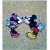 Mickey Minnie Mouse - Kiss - Valentine's Day - Embroidered Iron On Patches - 2PC
