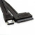 LIONX Dual Power 12V and 5V eSATAp Power ESATA USB 2.0 Combo to 22Pin SATA Cable for 2.5" 3.5" Hard Disk Drive 50cm