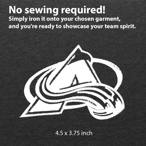 Co Avalanche Primary Logo Patch 4.5x3.75 Tall for DIY Iron on Clothes Jacket Jeans Iron-On DIY Apparel Accent for Fans